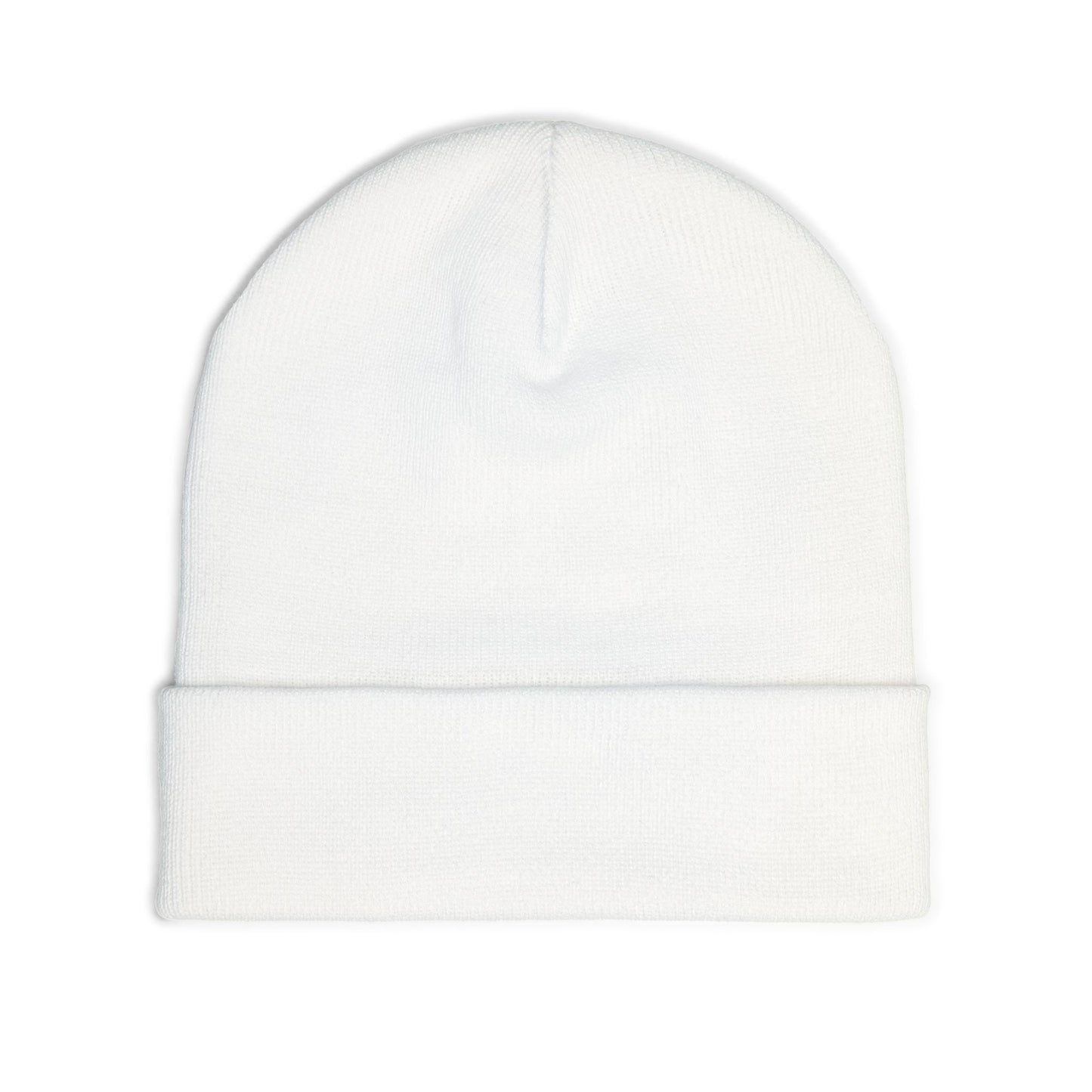 Embroidered 'Grunt Grounds' Knit Beanie