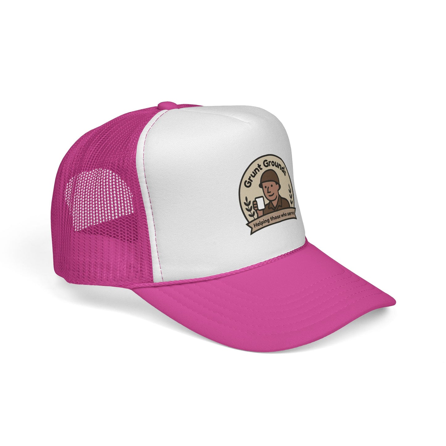 Trucker Cap — "Grunt Grounded: Helping Those Who Serve"