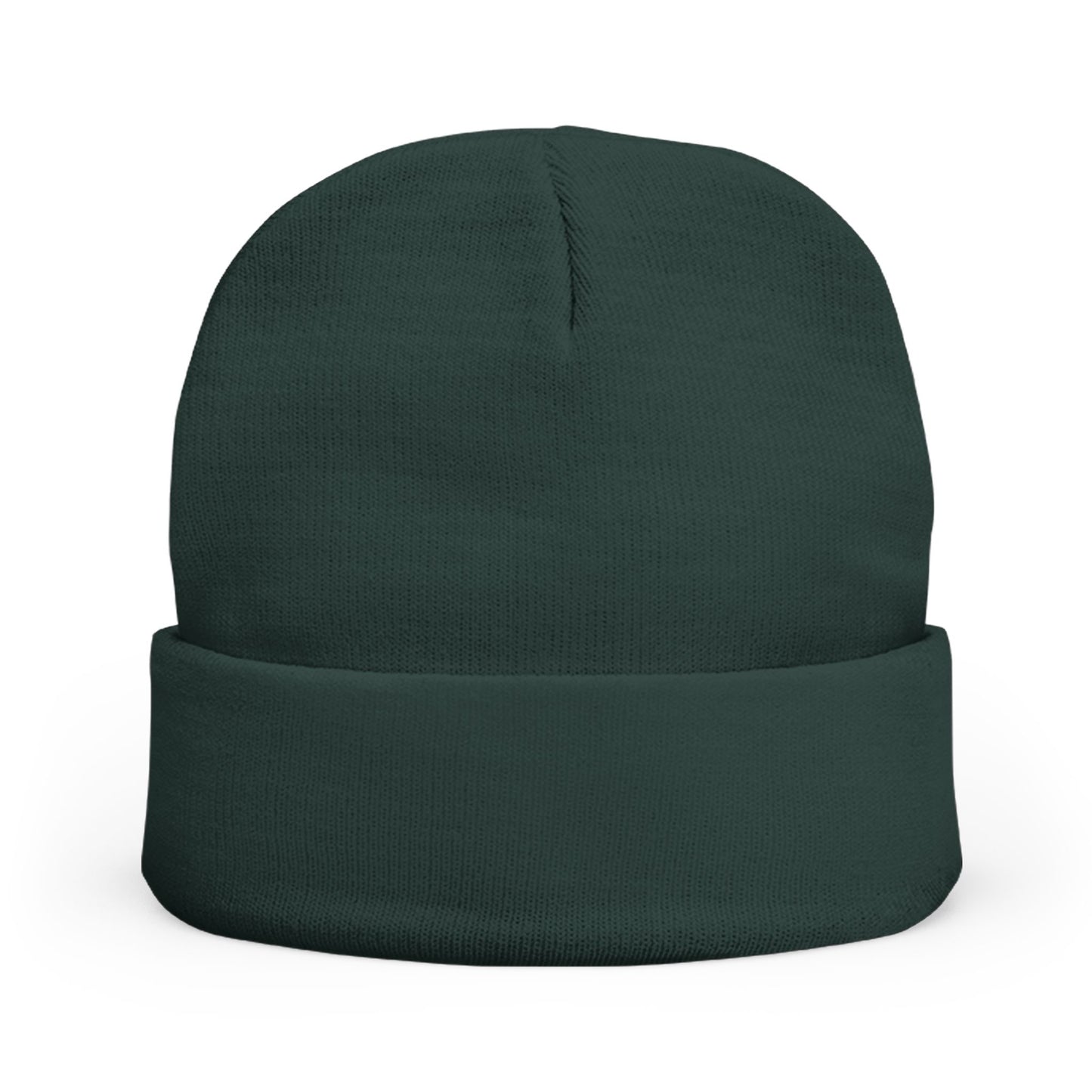 Embroidered 'Grunt Grounds' Knit Beanie