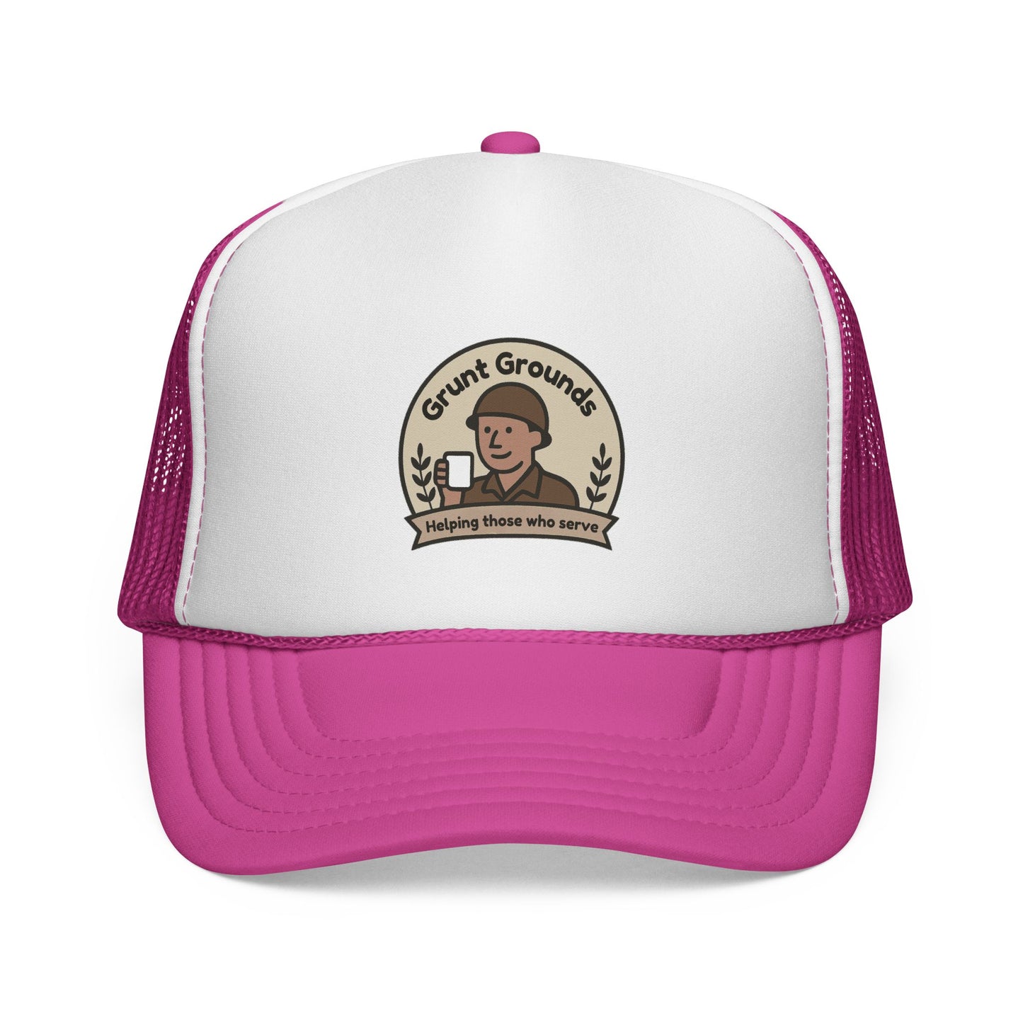 Trucker Cap — "Grunt Grounded: Helping Those Who Serve"