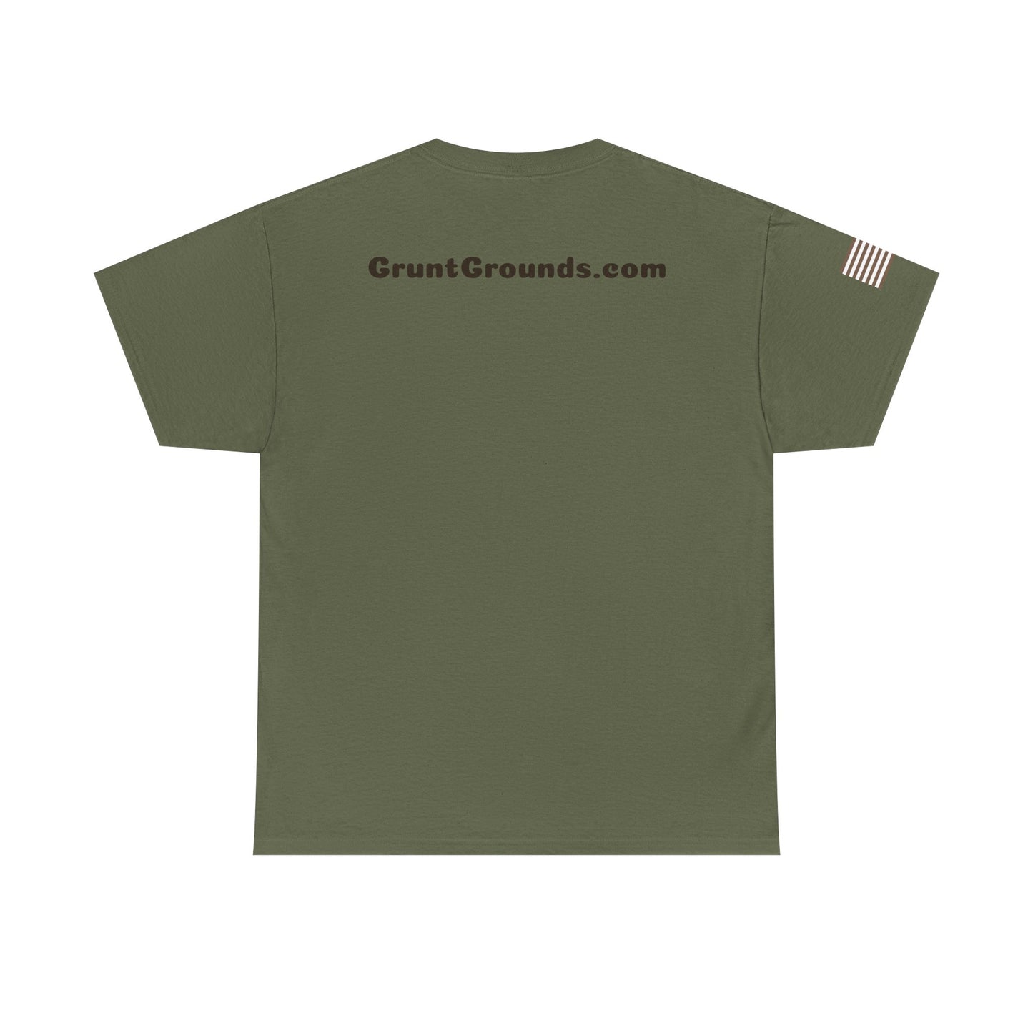 Grunt Grounds With Flag T-Shirt