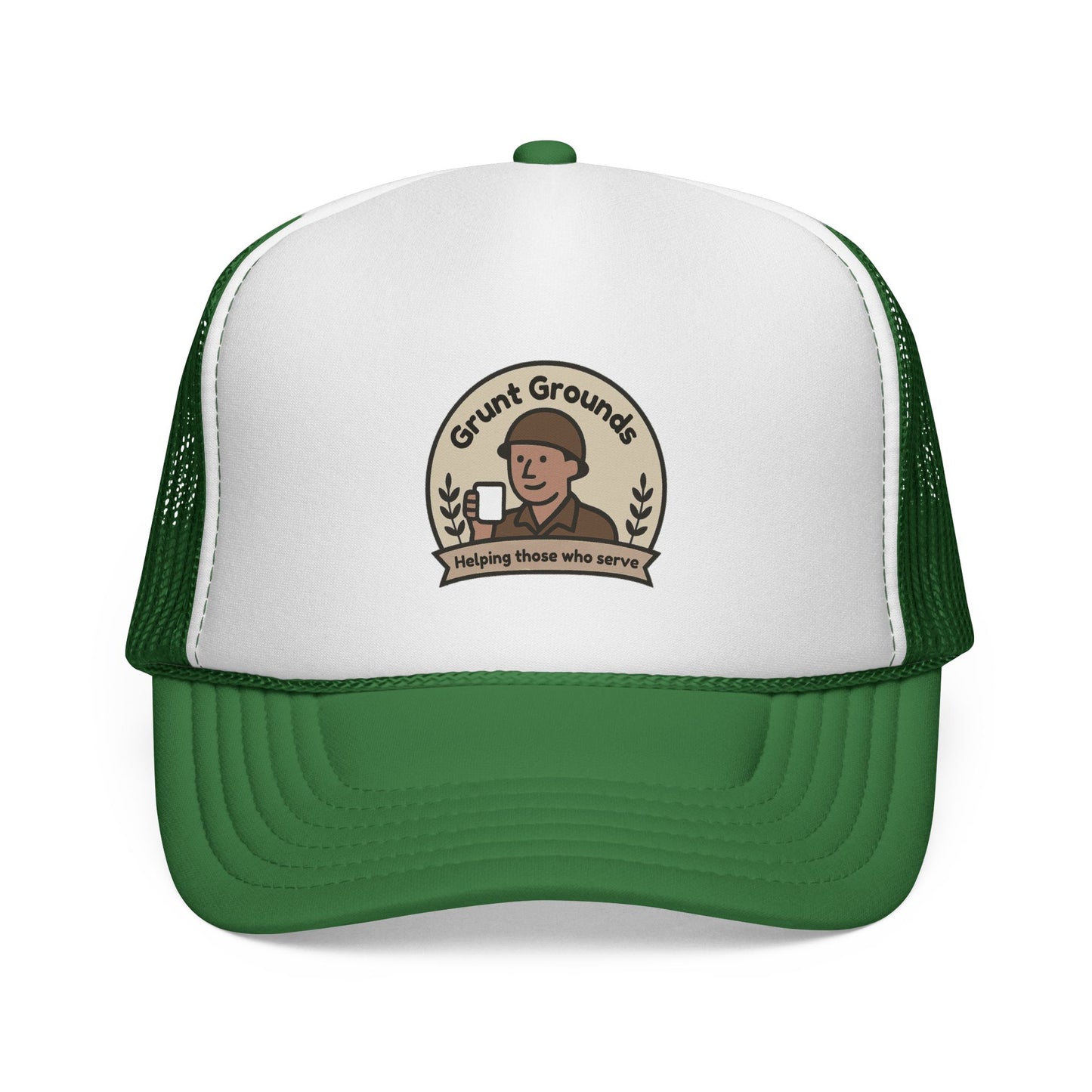 Trucker Cap — "Grunt Grounded: Helping Those Who Serve"