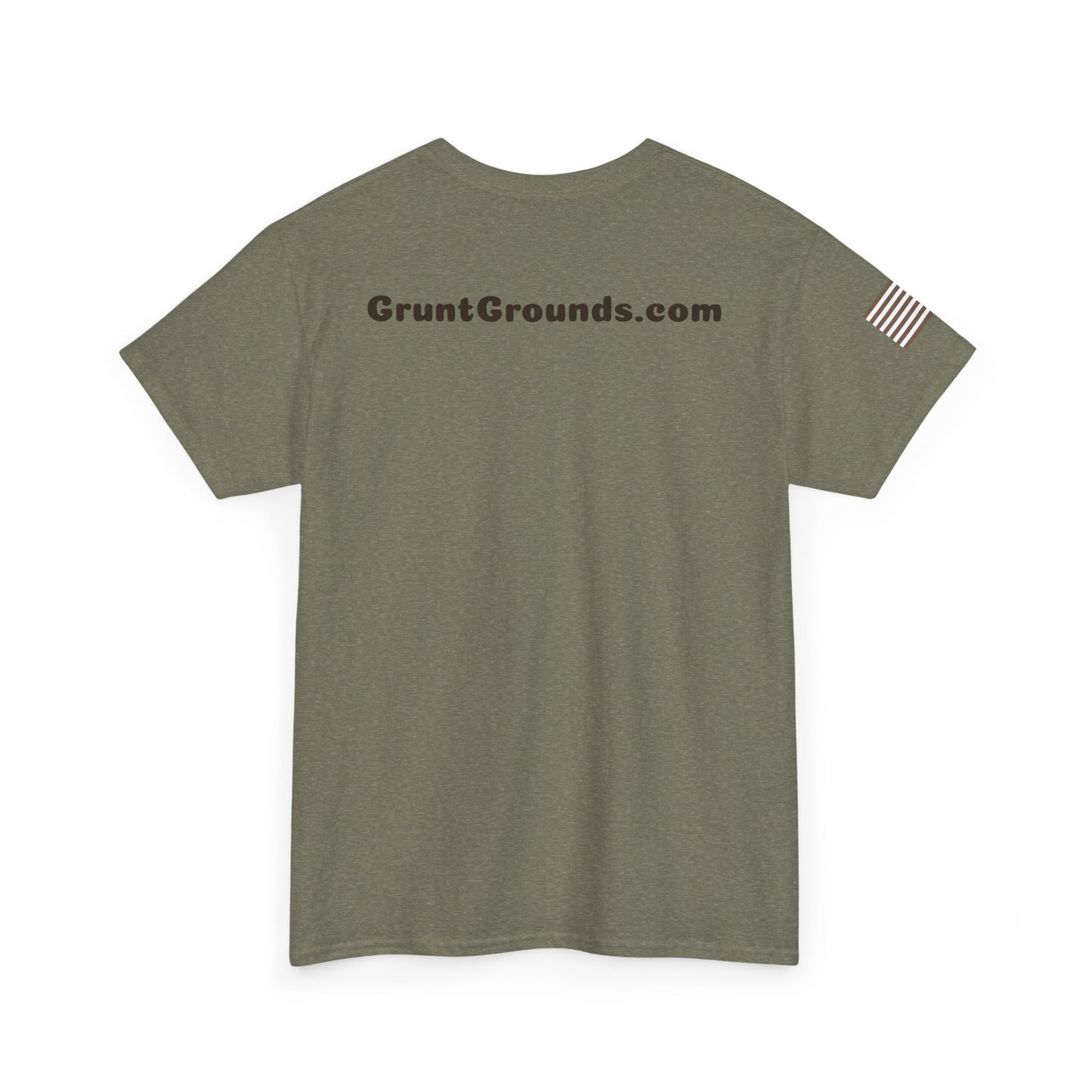 Grunt Grounds With Flag T-Shirt