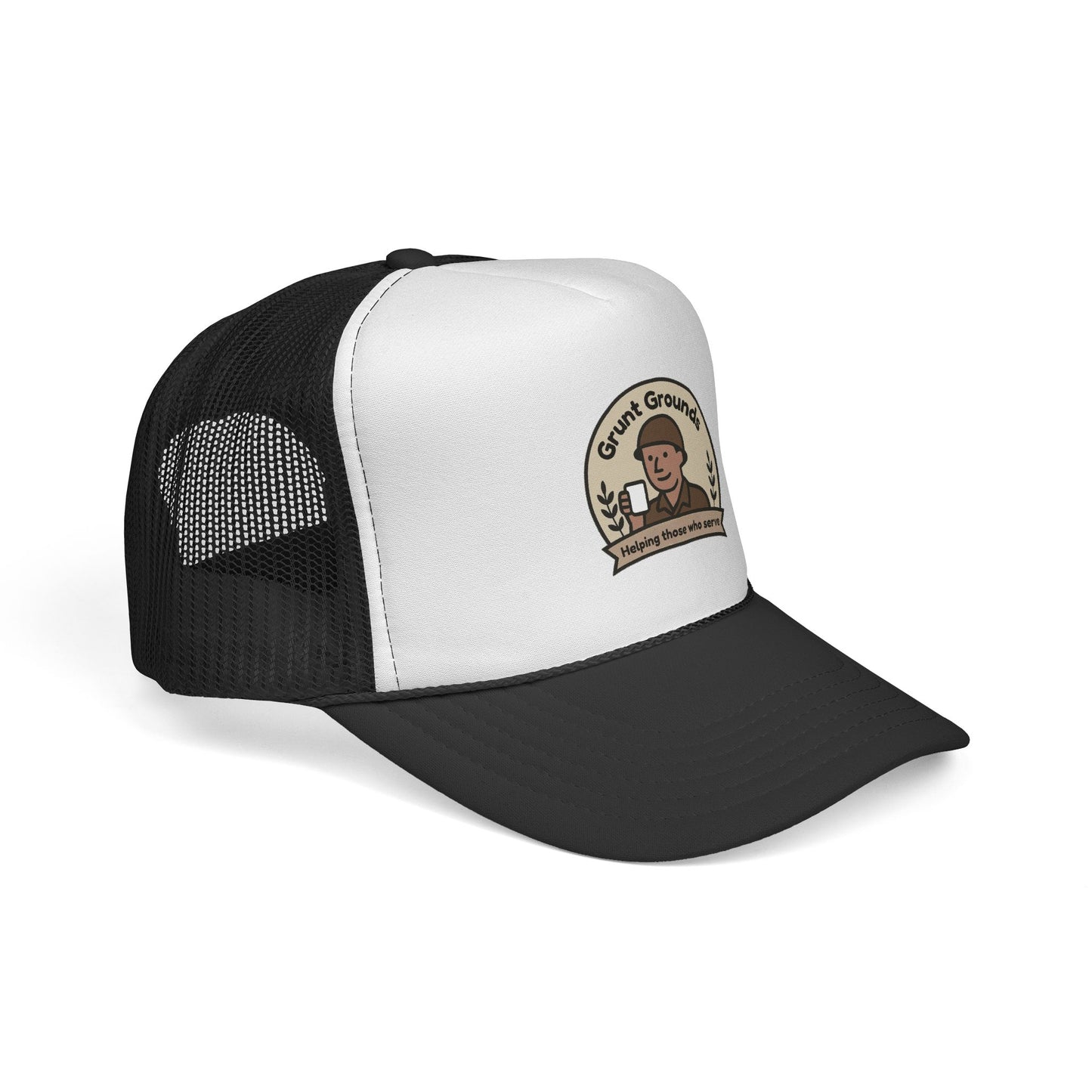 Trucker Cap — "Grunt Grounded: Helping Those Who Serve"