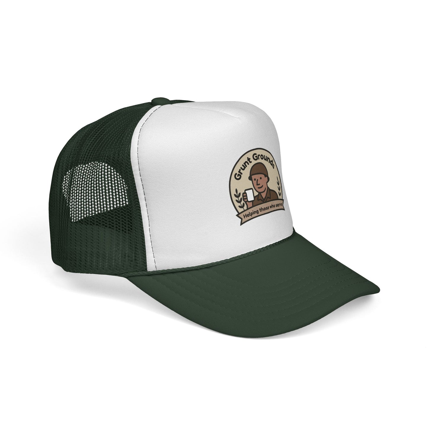Trucker Cap — "Grunt Grounded: Helping Those Who Serve"