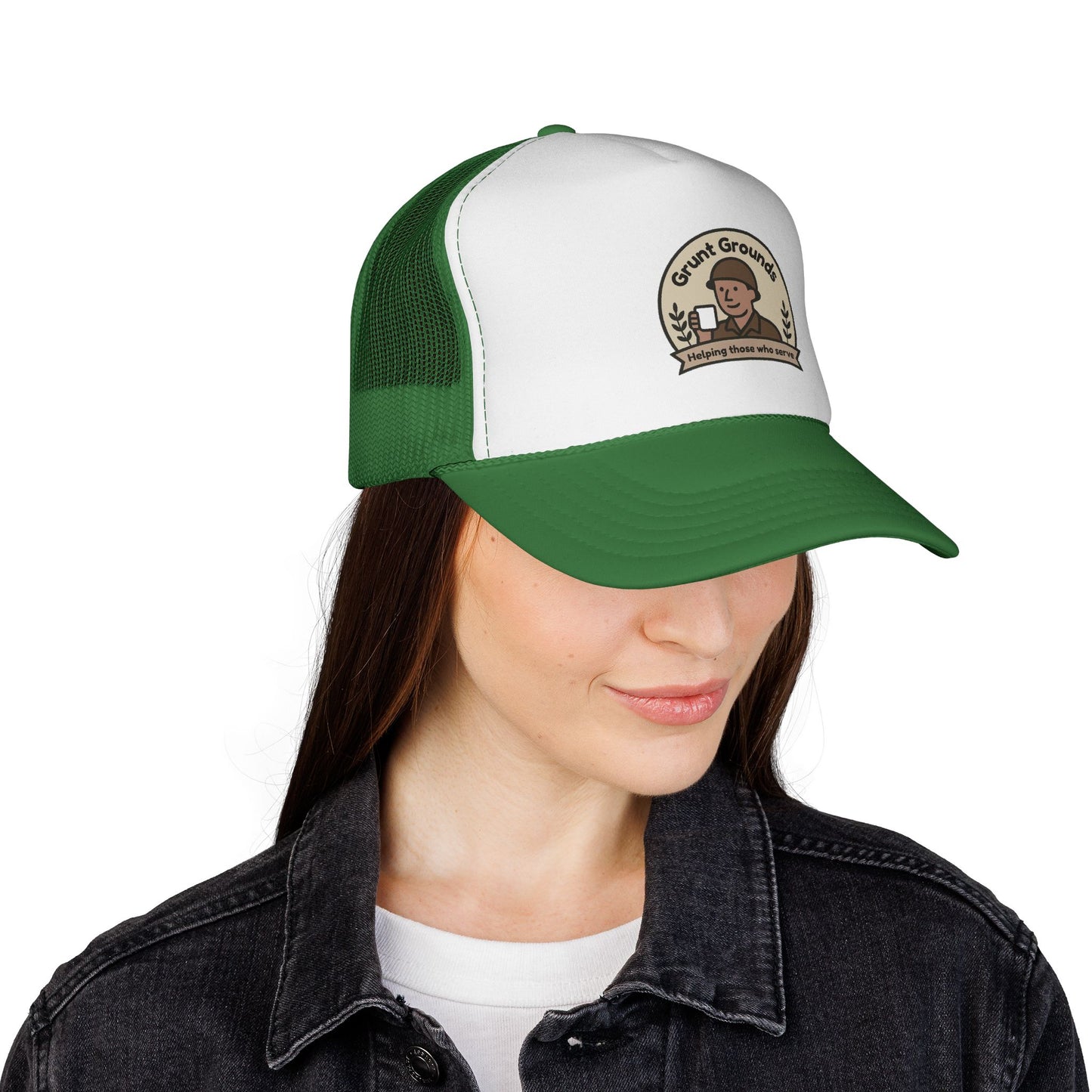 Trucker Cap — "Grunt Grounded: Helping Those Who Serve"