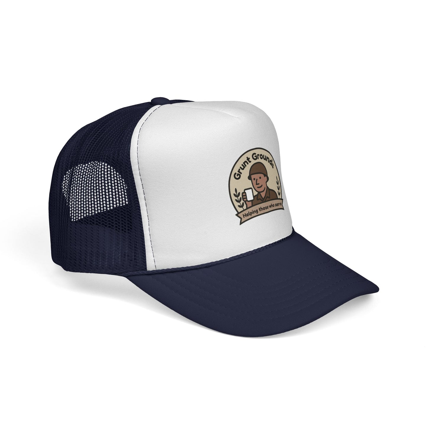 Trucker Cap — "Grunt Grounded: Helping Those Who Serve"