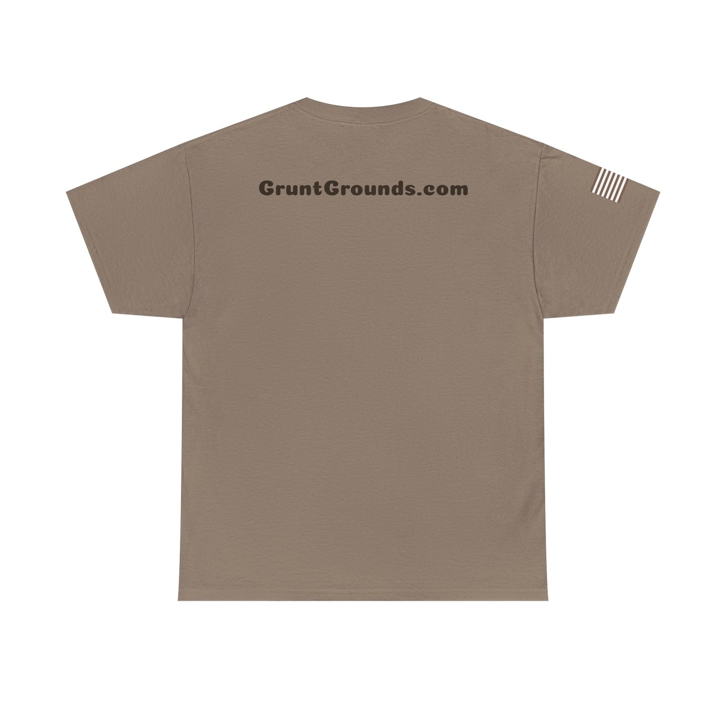 Grunt Grounds With Flag T-Shirt