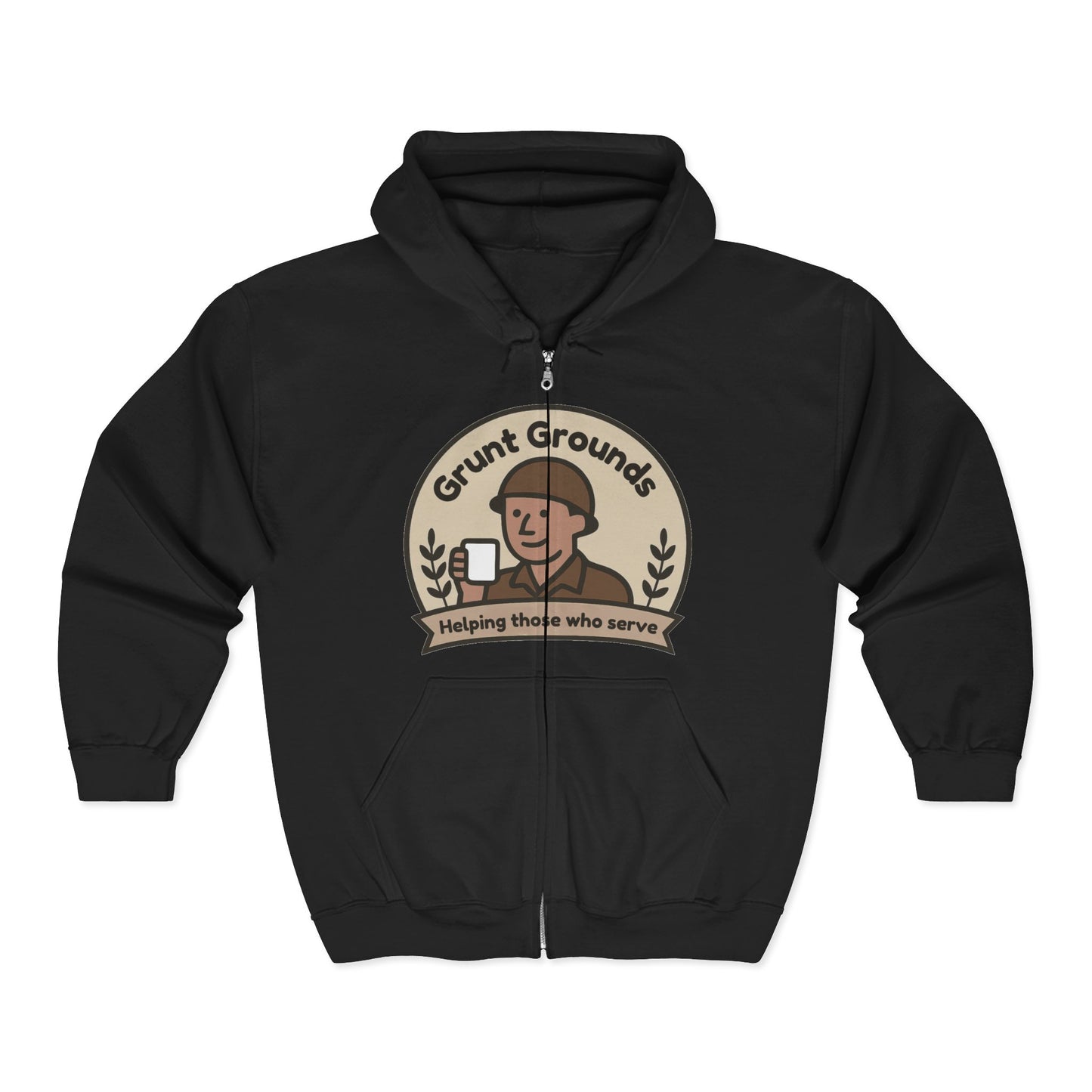 Unisex Zipper Hooded Sweatshirt