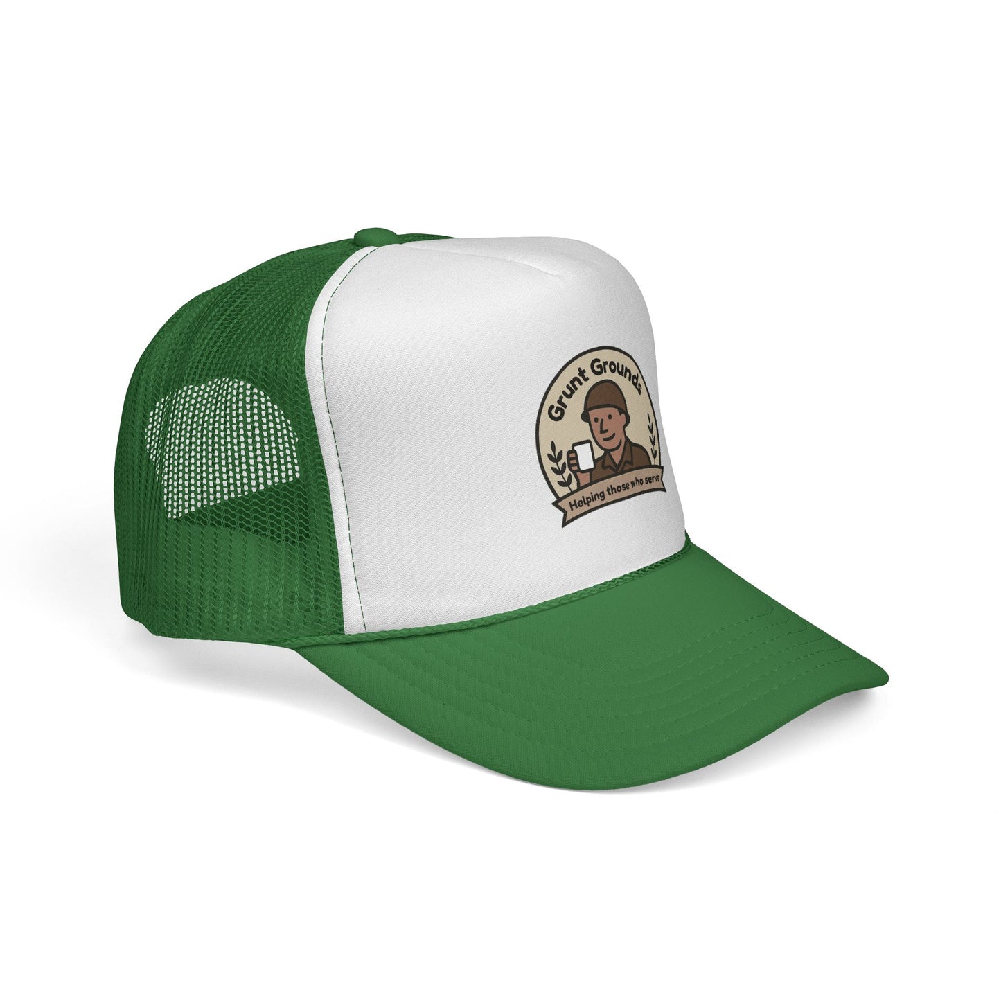 Trucker Cap — "Grunt Grounded: Helping Those Who Serve"