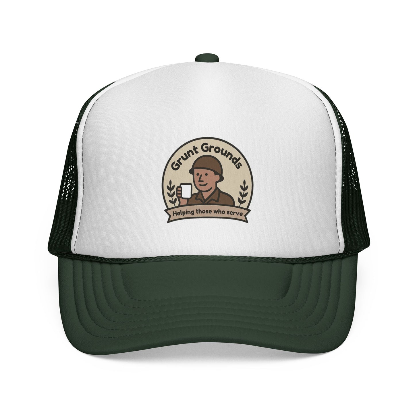 Trucker Cap — "Grunt Grounded: Helping Those Who Serve"