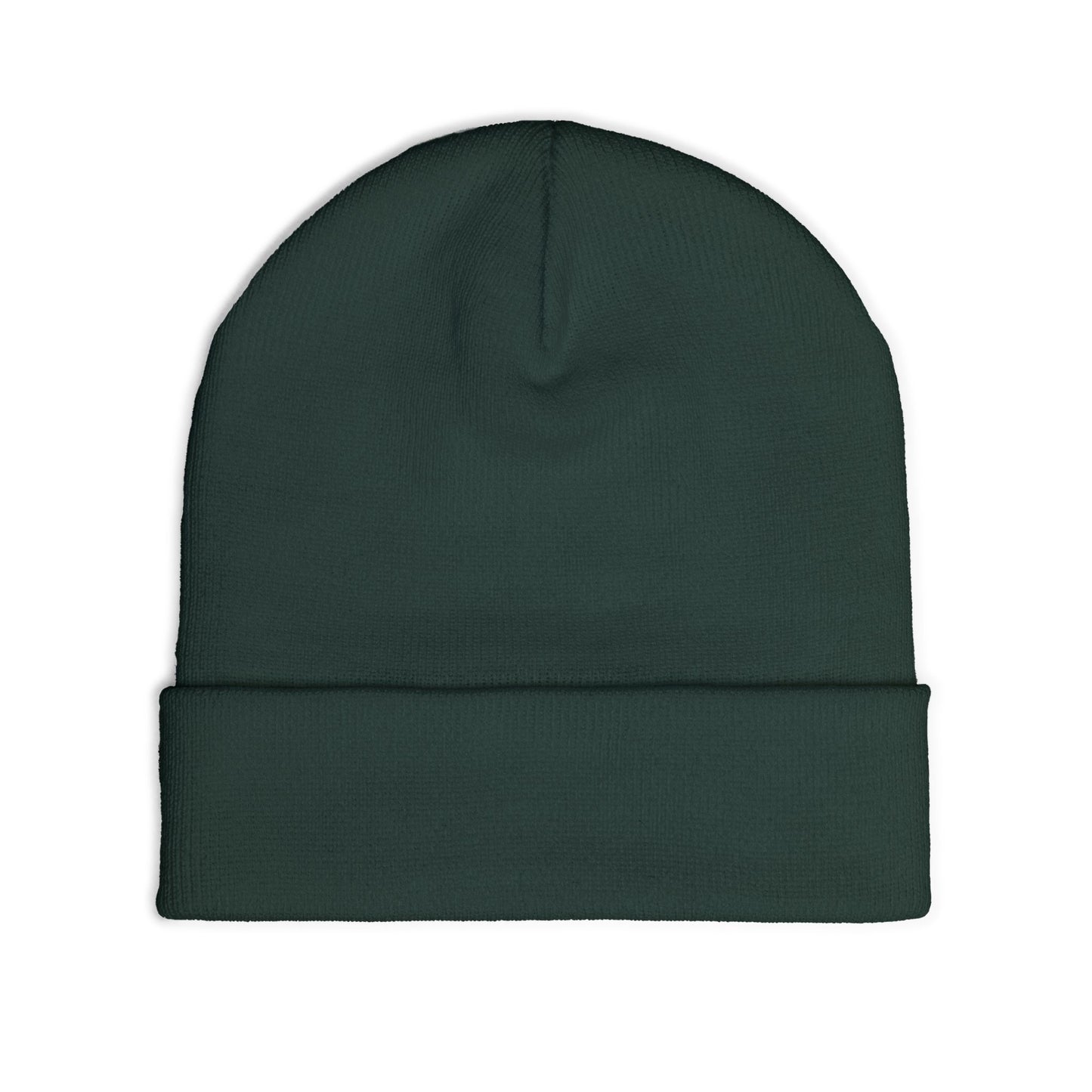 Embroidered 'Grunt Grounds' Knit Beanie