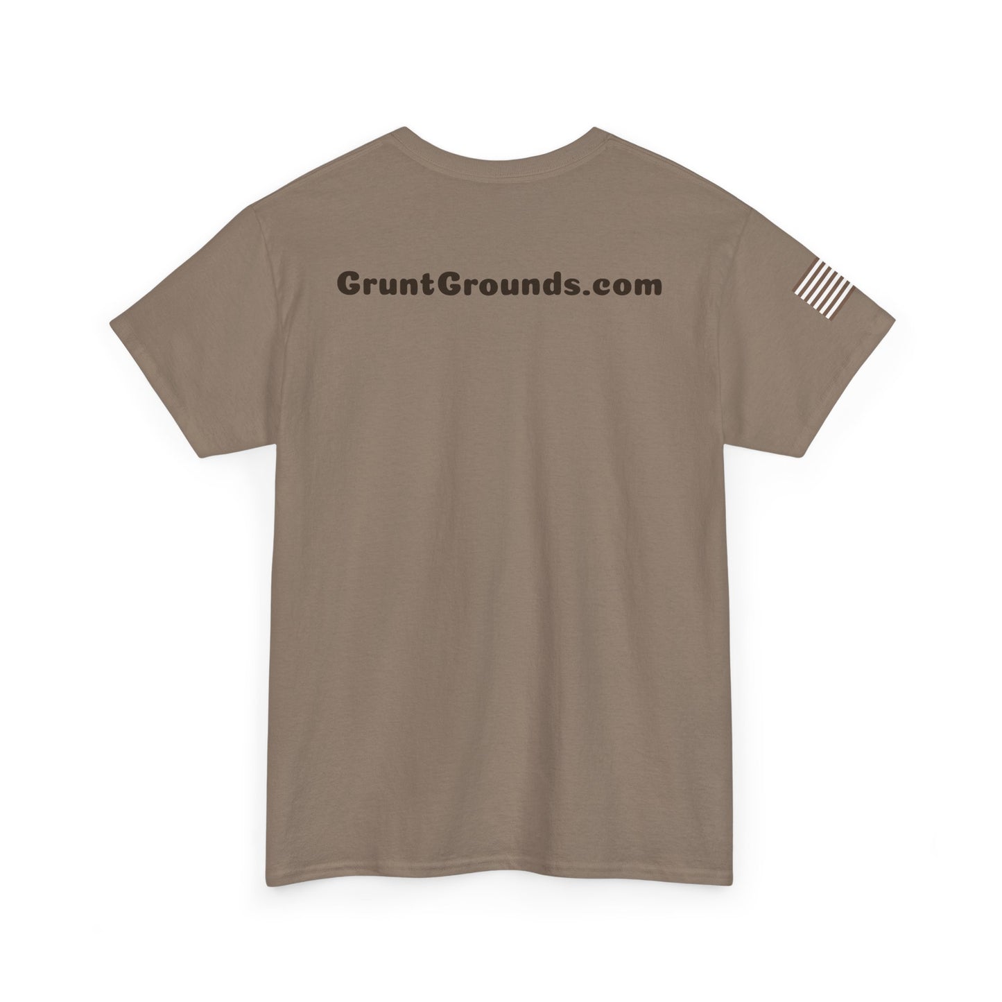 Grunt Grounds With Flag T-Shirt