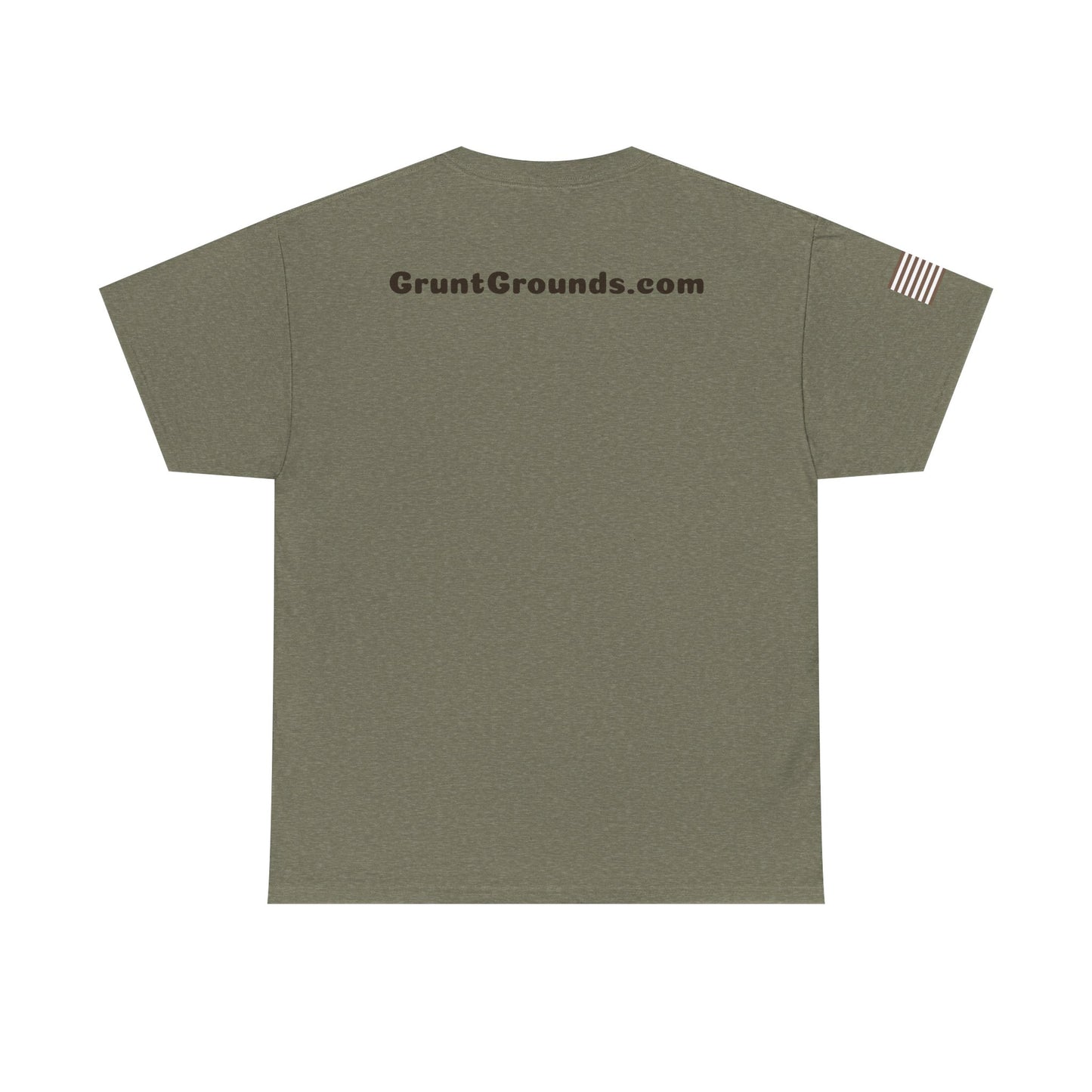 Grunt Grounds With Flag T-Shirt