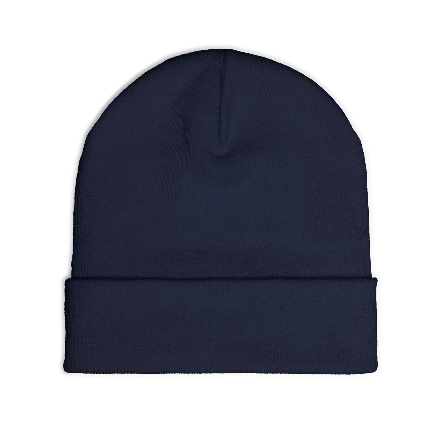 Embroidered 'Grunt Grounds' Knit Beanie