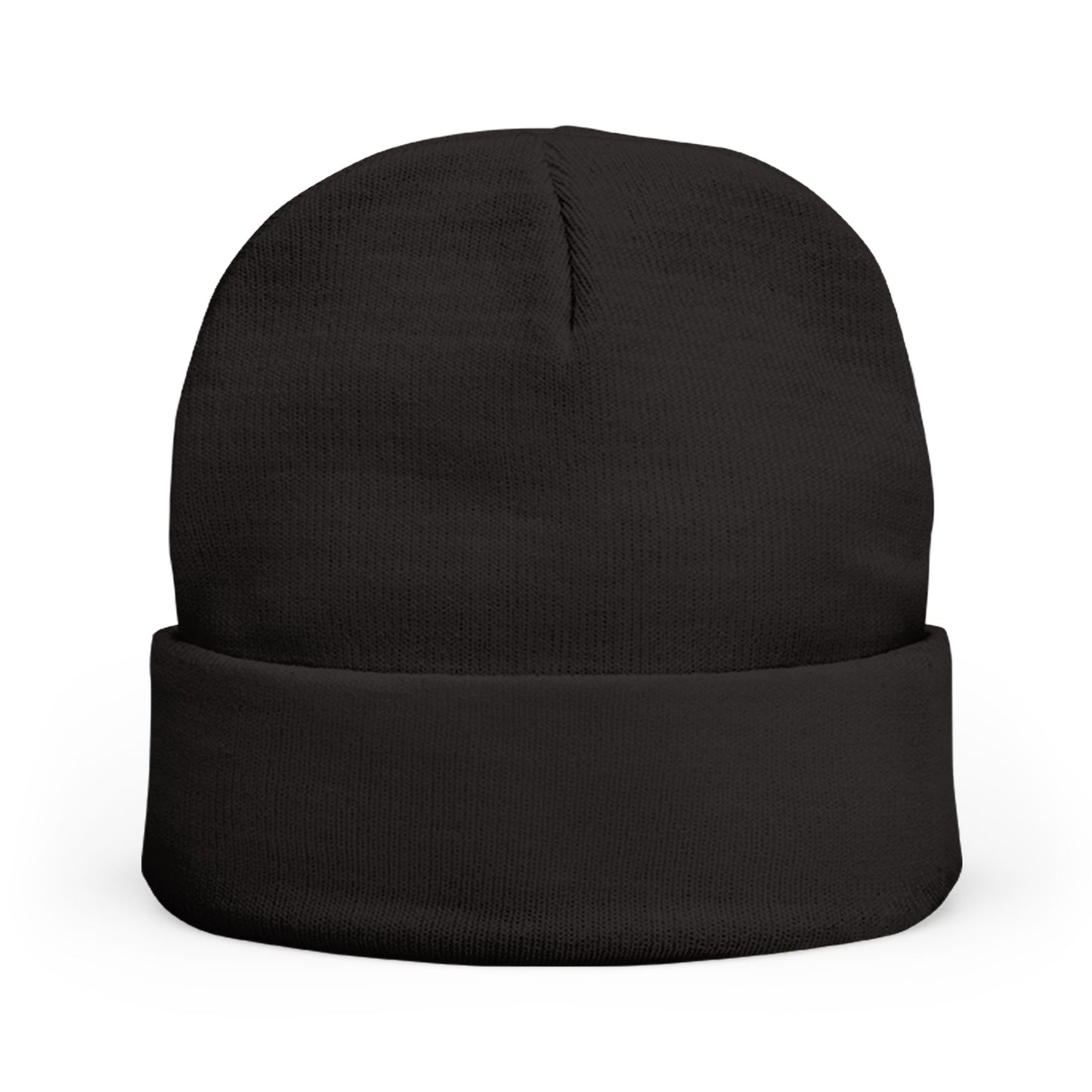Embroidered 'Grunt Grounds' Knit Beanie