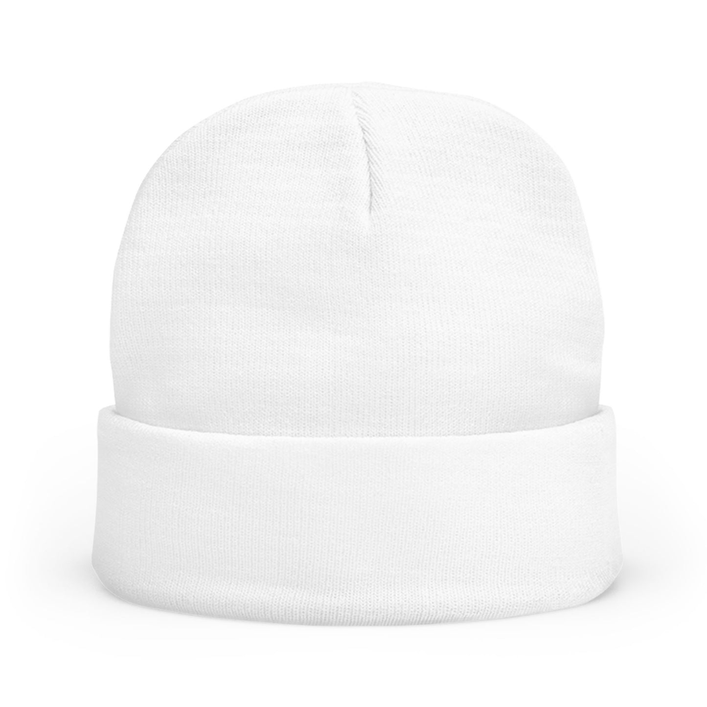 Embroidered 'Grunt Grounds' Knit Beanie