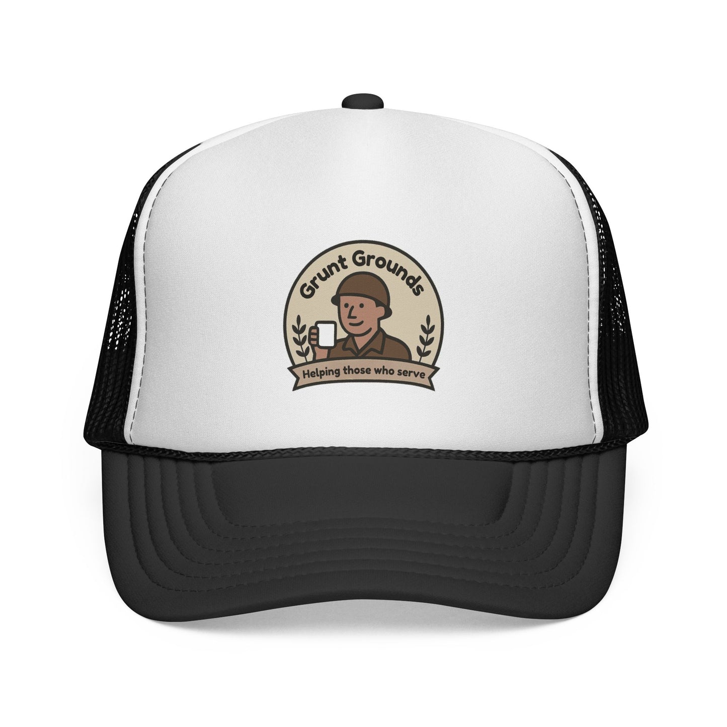 Trucker Cap — "Grunt Grounded: Helping Those Who Serve"