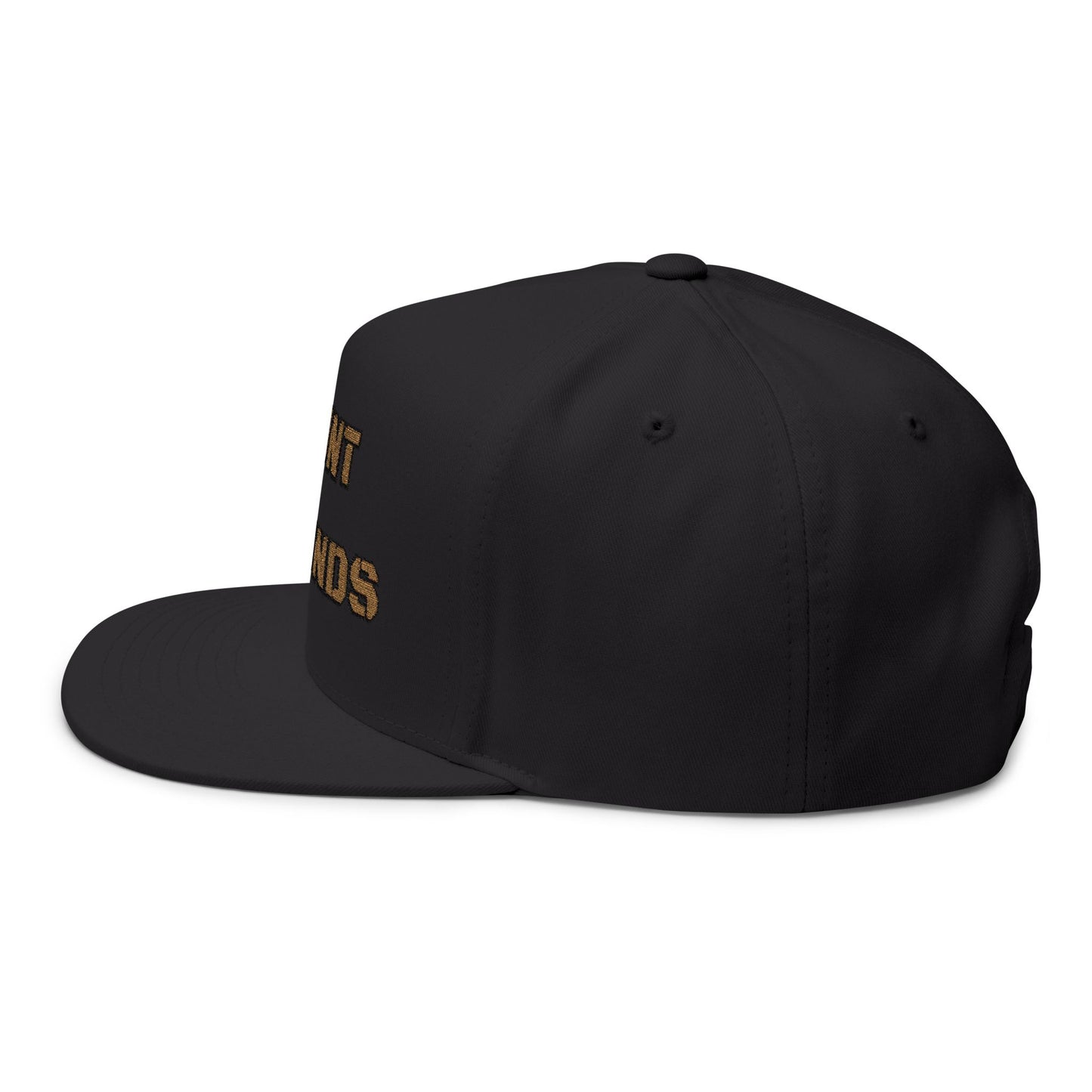Grunt Grounds Embroidered Flat Bill Cap